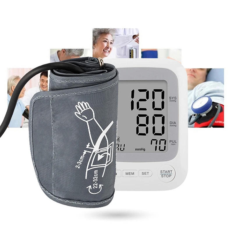 Description Picture 6 of itemProfessional Portable 22-32 CM Arm Cuff For For Sphygmomanometer Digital Blood Pressure Monitor Cuff Single Tube Tonometer Cuff