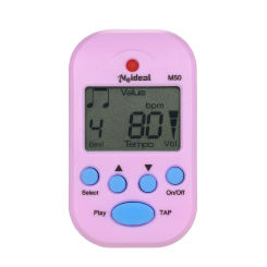 Mini Digital Metronome M50 Tempo Metronome Clip-On Electronic Metronome Pocket Metronome Suitable for Guitar Piano Violin Drum