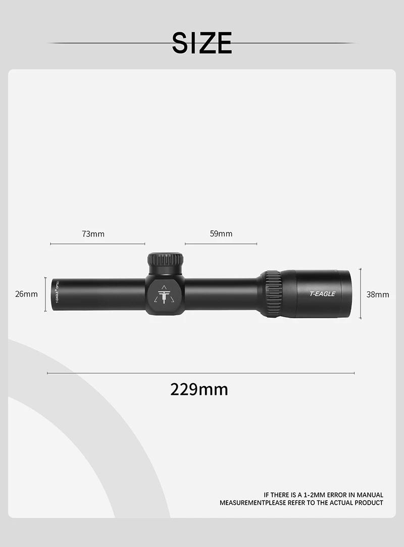 Description Picture 5 of itemT-EAGLE Optics EO 4.5X20WA Rifle Scope Airsoft Tactical Riflescope Outdoor Sport Hunting Shooting Air Gun Sight