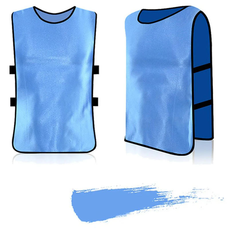 Description Picture 5 of item1 Pc Team training vest jersey Team training bib Breathable Suitable for adults Sports Basketball Soccer Rugby