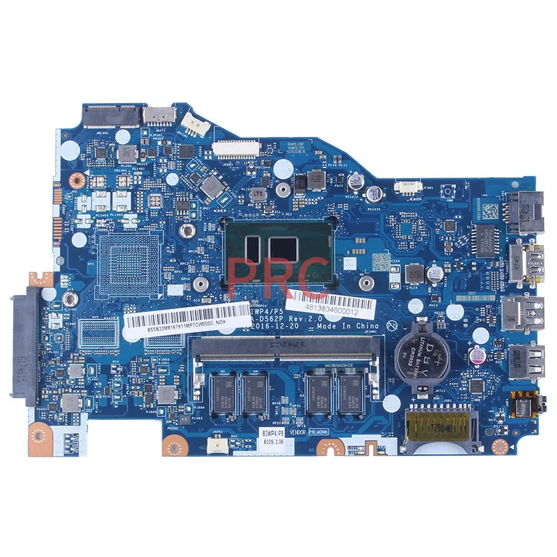 Description Picture 2 of itemFor Lenovo Ideapad 110-15ISK Laptop Motherboard LA-D562P 5B20L8290211 5B20M8165911 Pentium i3i5i7 6th Gen Notebook Mainboard