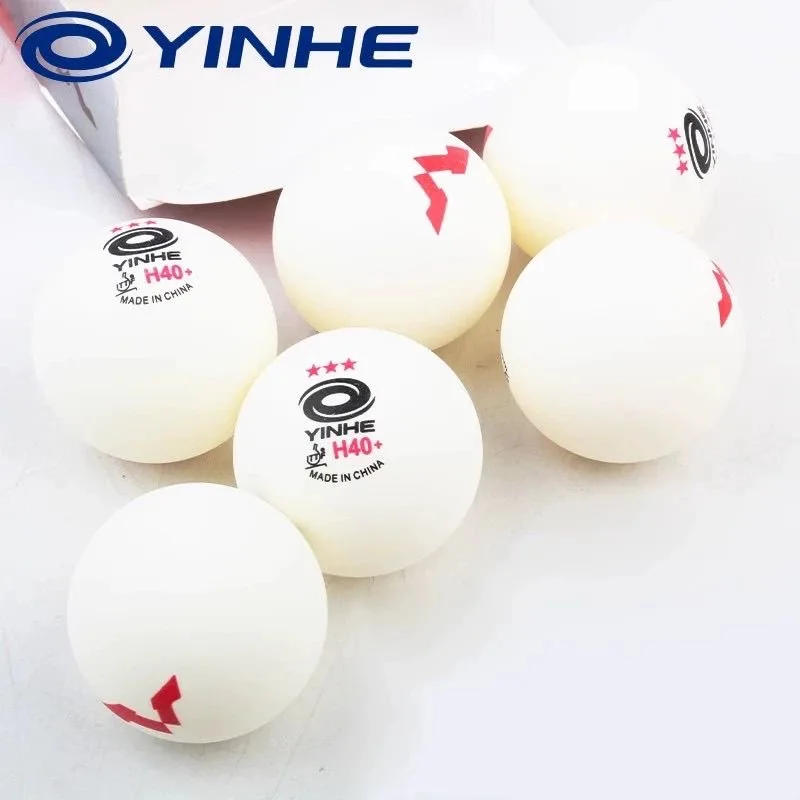 Description Picture 2 of itemOriginal Yinhe WTT Pingpong Balls 2024 Singapore Grand Slam Table Tennis Balls Seam H40+ ABS New Materials