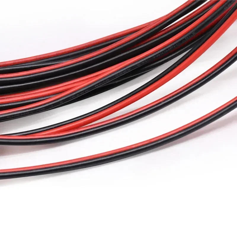 Description Picture 5 of item5m/10m/20m UL2468 2 Pins Electrical Wire 30 28 26 24 22 20 18 16AWG Tinned Copper Insulated PVC Extension LED Strip Cable