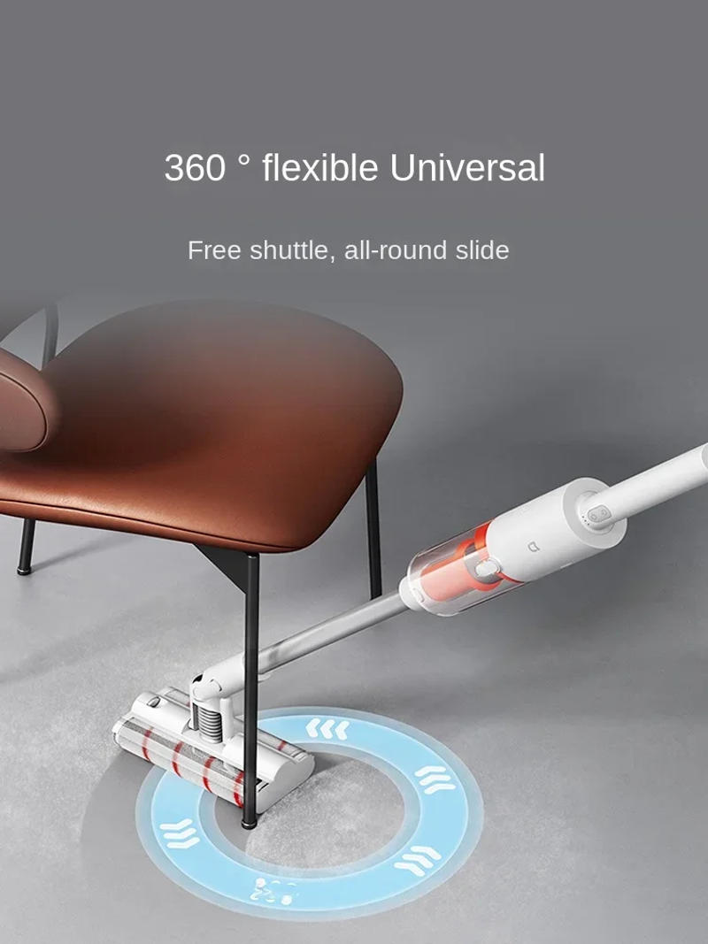 Description Picture 5 of itemXiaomi Twin-brush Wireless Vacuum Cleaner Household Large Suction Handheld Household Appliances Light and Flexible