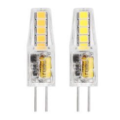 Lighting Replace Halogen Lamps 12V AC/DC 2W for Spotlight Chandelier Lamp G4 SMD2835 10 LED Bulb 360 Beam Angle