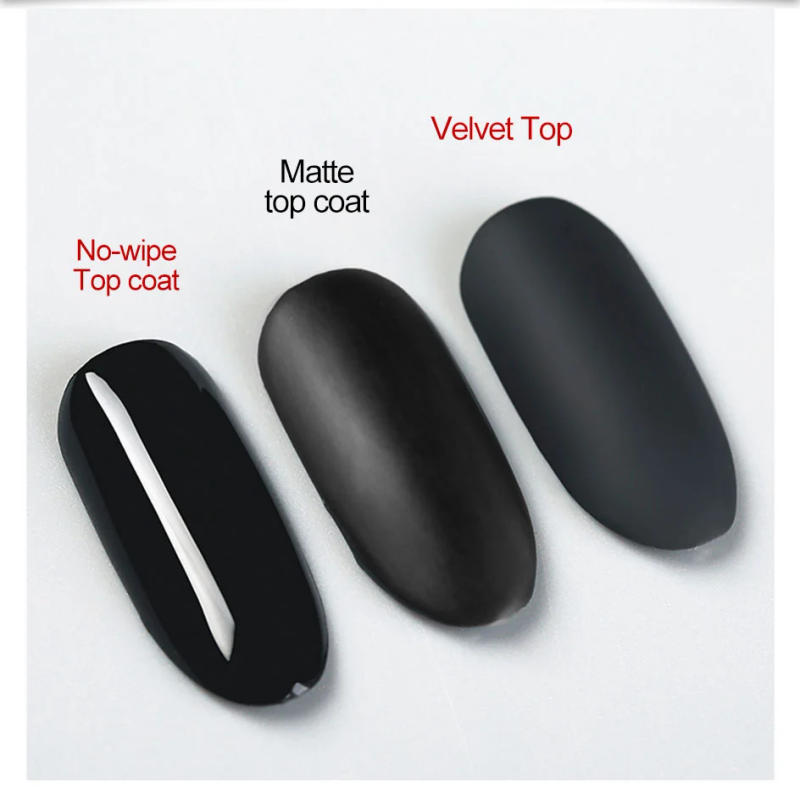 Description Picture 4 of itemClou Beaute Matte Velvet Top Coat Semi-permanent Varnish Strong Rubber Base Acid-Free for Gel Polish Blossom Gel Nail Primer