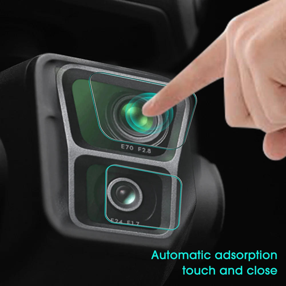 Description Picture 6 of item1/2/3 Sets HD Camera Screen Protector  for DJI Air 3 Done Hardness Tempered Glass for DJI Air 3 Anti-scratch Protective Film