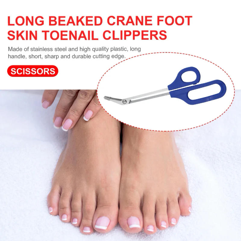 Description Picture 5 of itemNail Clippers Angled Blades Fingernail and Toenail Scissors Stainless Steel Trimmer Cuticle Scissor Nail Care Tool for Men Women