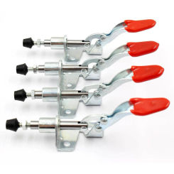 Practical Toggle Clamps Vertical Clamp PVC Plastic Cover Handle Quick Release 16mm/ 0.63\" 5/8\" Plunger Travel