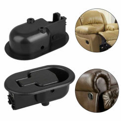 Metal Recliner Handle With Cable Universal Recliner Replacement Parts Sofa Chair Couch Release Lever Pull Handle Funiture Access