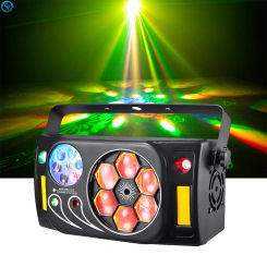 Professional Stage 6*10W RGBW LED Disco  Pattern Beam Laser Glaxy Projection Light DMX  Remote Control For Dj Party Bar