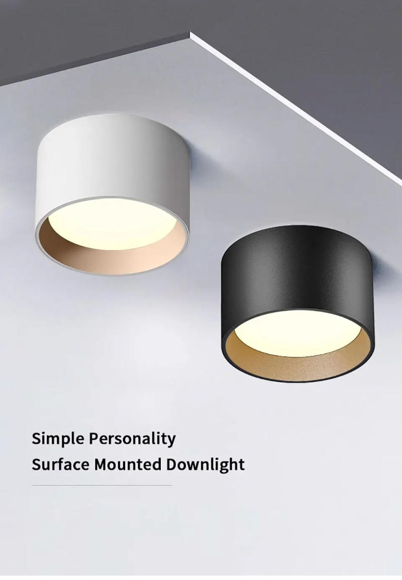 Description Picture 2 of itemGood Quality Small Ceiling Lamp Surface Mounted LED Downlight For Living Room Bedroom Kitchen Corridor 220V 12W 15W Down Lights