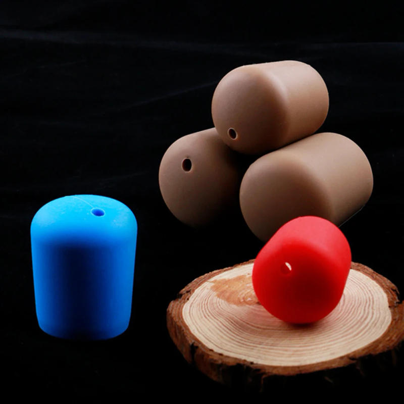 Description Picture 3 of itemFishing Rod End Cap Fishing Rod Handle Protective Case Silicone Lure Rod Bottom Protector Fishing Accessories