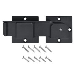 M17D Secure 7.5inch Metal Door Latches with Lock Hole Upgrades for Sliding Barn Gate