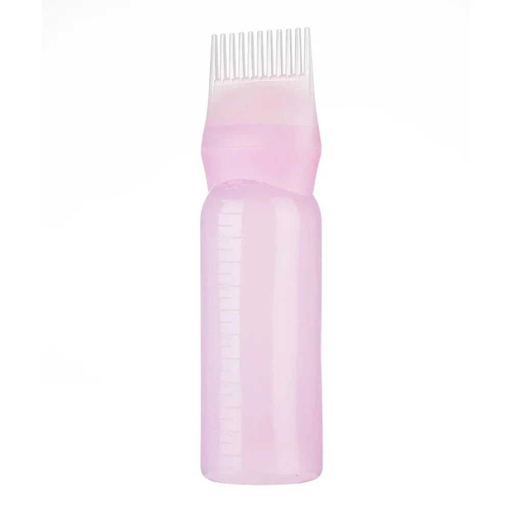 Description Picture 6 of itemSdatter 3 Colors Hair Dye Applicator Brush Bottles Dyeing Shampoo Bottle Oil Comb Hair Dye Bottle Applicator Hair Coloring Styli