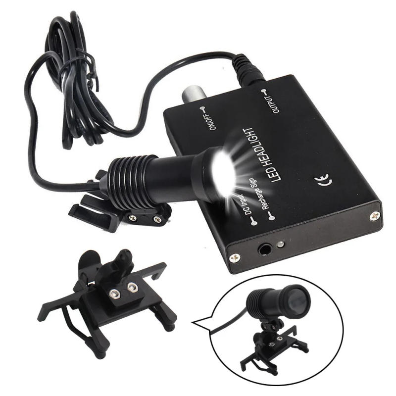 Description Picture 5 of itemDental magnifying glass 2.5 times 3.5 times medical oral surgery equipment matching 3W5W headlight with filter headlightторшер