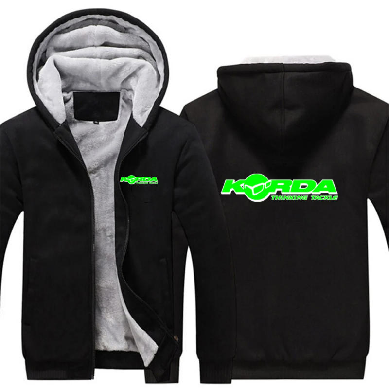 Description Picture 6 of item2023 Korda Inspired Tribute Men Hoodies Winter Warm Jacket Fashion Thick Hooded Sweatshirt Sportswear Tracksuits Coat Tops