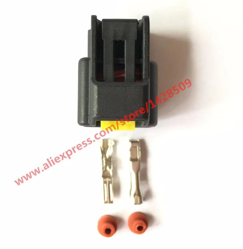 Description Picture 3 of item1 Set Furukawa FW-C-2F-B 2 Pin Ignition Coil Wire Harness Female Waterproof Auto Connector Ford Focus