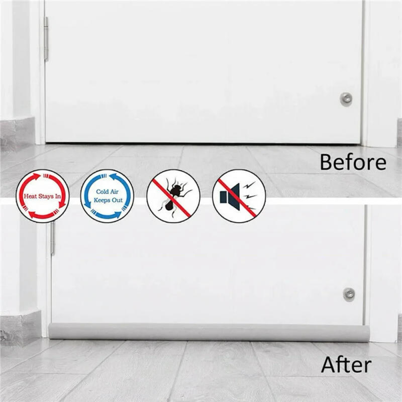 Description Picture 6 of itemDoor Seal Strip Blocker Bottom Draft Draught Energy-saving Excluder Guard Stopper Waterproof Weatherproof Windproof