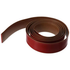 10 Ft Carpet Floor Transition Strip 2" Width Vinyl Threshold Transitions Light Brown Wood Grain Threshold Cover Doorway