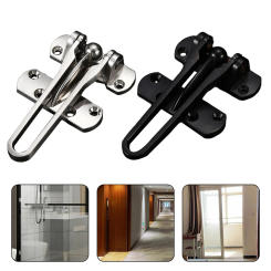 Clasp Locks Insurance Door Bolt Anti-Theft Room Bar Door Buckle Lock Chain Stainless Steel For Bedroom Home Improvement