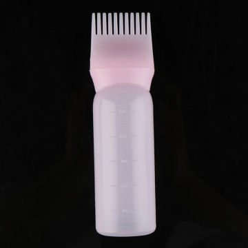 Hair Dye Applicator Dyeing Shampoo Bottle Oil Comb Hair Dye Bottle Applicator Tools Styling Tool Hair Coloring Brush Bottles