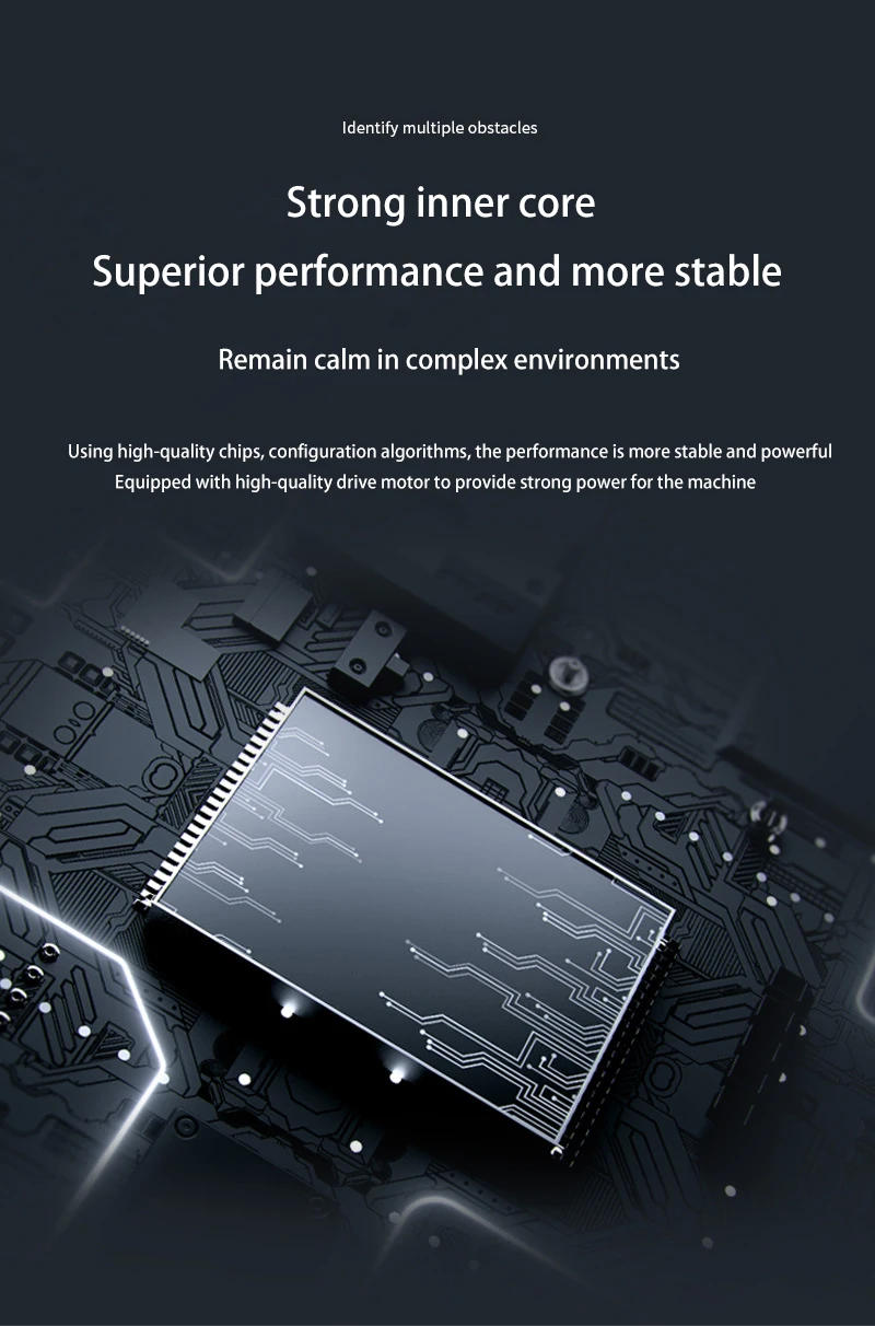 Description Picture 5 of item2024 New Mute Wet And Dry All-In-One Cleaning Machine Mopping Robot Wireless Sweeping Smart Home Appliance Vacuum Cleaner