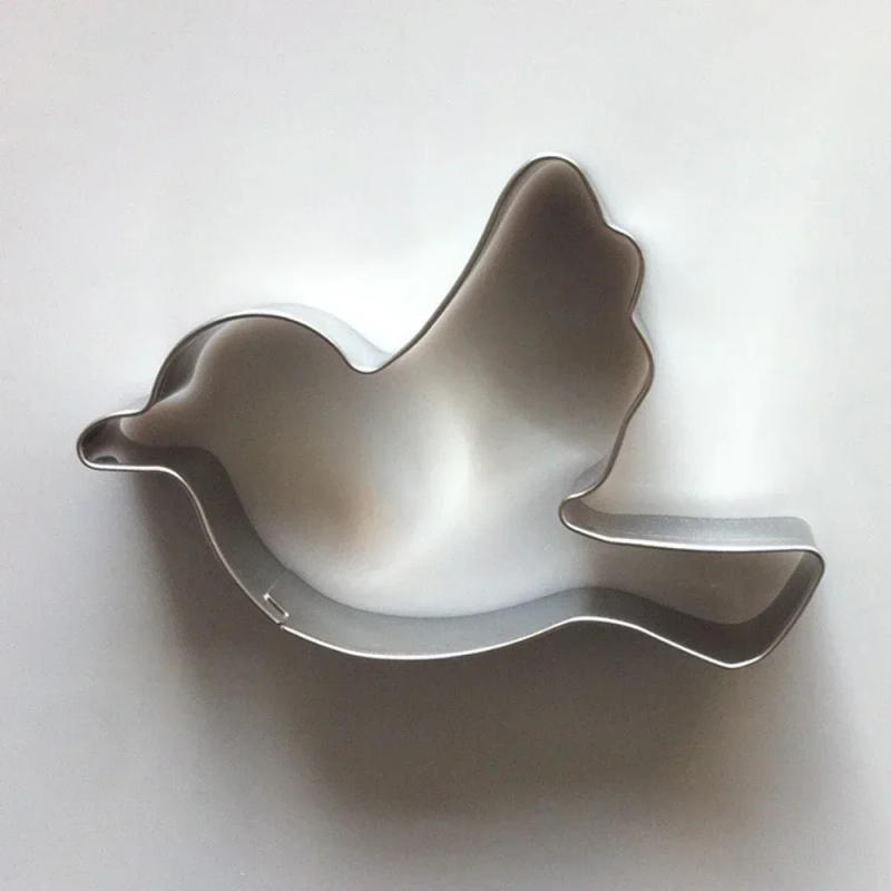 Description Picture 4 of itemHot Stainless Steel Birds Mold Pigeons Shape Cake Mould Biscuit Molds Cookie Cutter Sugar Craft Pastry Chocolate Baking Tools