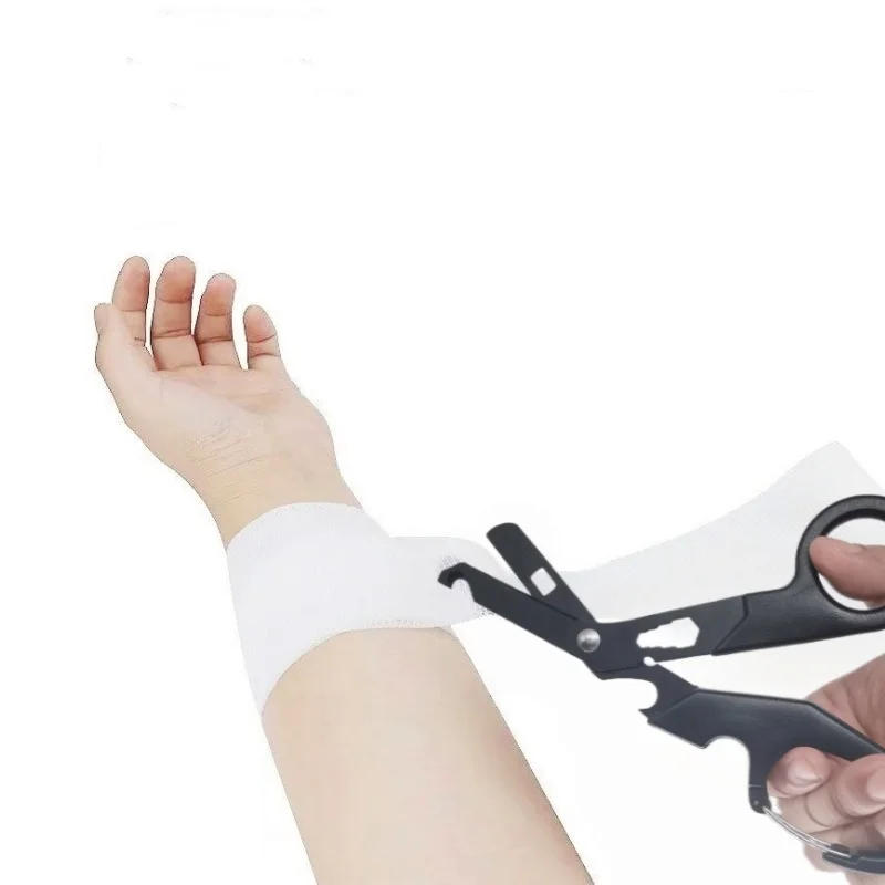 Description Picture 6 of item1pc Rescue Scissors Trauma Shears Survival Tool Trauma Gauze First Aid Shear Outdoor Utility Hike Home