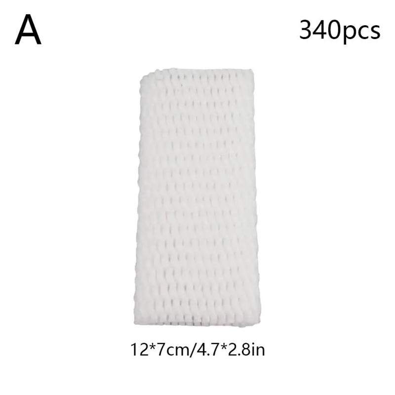 Description Picture 4 of item290/340Pcs Foam Net Sleeve Pocket Shockproof Protection Transport Packing Vegetable Fruit  Fragile Items Dedicated Mesh Bag