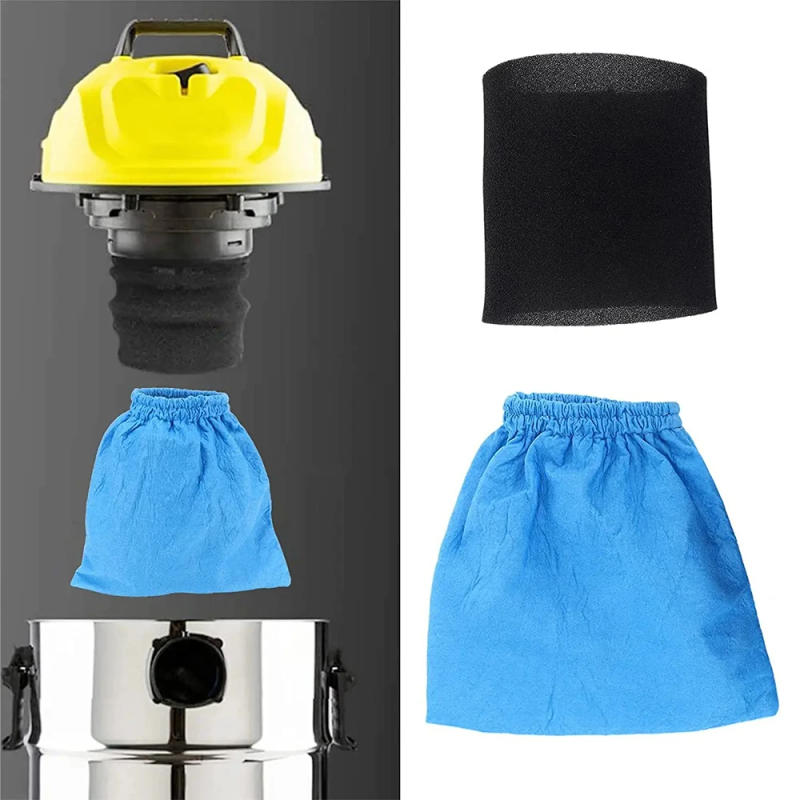 Description Picture 3 of itemHEPA Filter And Textile Filter Bag For Karcher MV1 MV2 WD1 WD2 WD3 Series Vacuum Cleaner Filter Bag Parts Filter Replacement