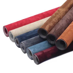 Multi Color Black Self Adhesive Suede Fabric Sticky Velvet Liner Roll Terciopelo Adhesivo for DIY Sewing Car Interior Door Decor