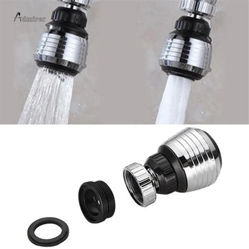 Description Picture 2 of item360 Degree Rotary Swivel Faucet Nozzle Anti-splash Water Filter Adapter Shower Head Bubbler Saver Tap for Bathroom Kitchen Tools