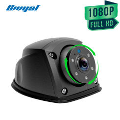Heavy Duty Side View Camera AHD1080P Mini Side Mount Camera IR Night Vision Waterproof Reversing Parking Camera For Truck RV Bus
