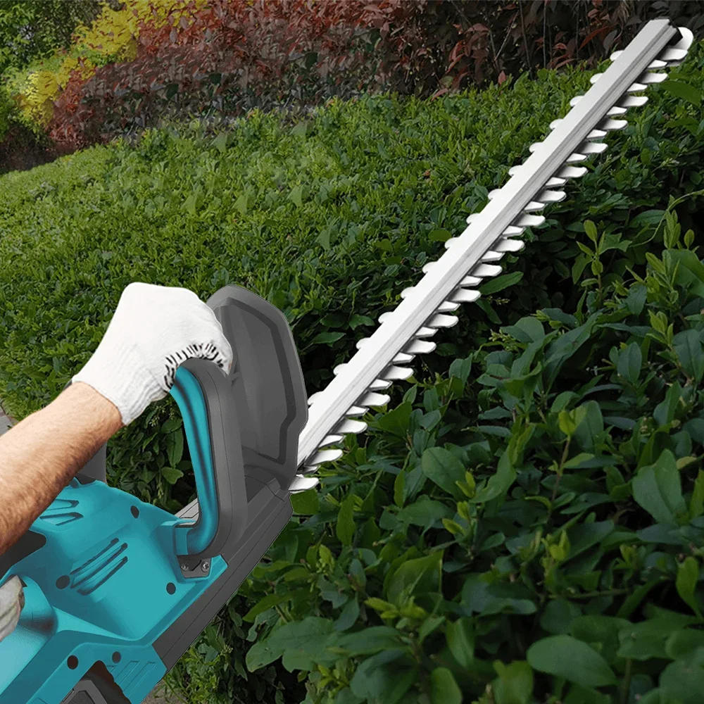 Description Picture 6 of item480MM Cordless Electric Hedge Trimmer Rechargeable Multifunction Double Blades Garden Lawn Mower Tools For Makita 18V Battery