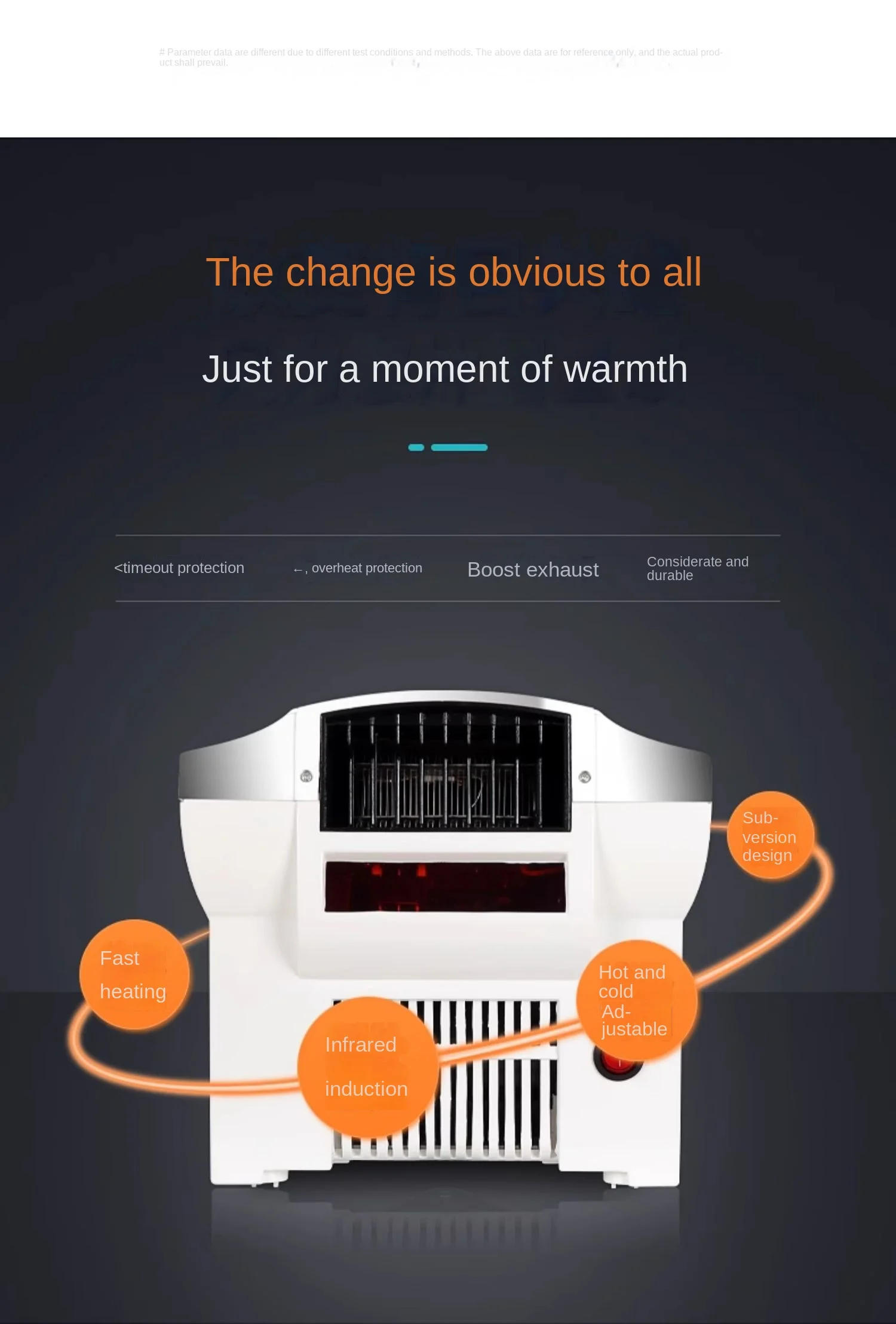 Description Picture 5 of item220V High-Speed Hand Dryer for Commercial Restrooms, Automatic Sensor and Energy-Efficient