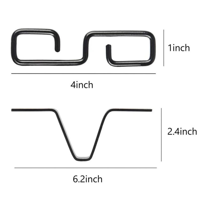 Description Picture 4 of item1 Set Rain Chain Hook Rain Chain Drain Adapter Rain Chain Adapter Chained Rain Chain Install Adapter Iron Hook Rain Chain