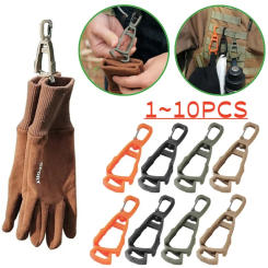 New Outdoor Gloves Clip Portable Multifunctional Plastic Safety Clip Camping Hiking Gloves Hat Holder Labor Working Gloves Clamp