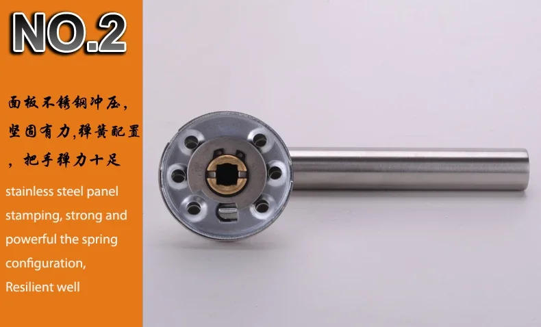 Description Picture 3 of itemHandle Door Sliding Interior Door Handles 1 Pcs Household Accessories Entrance Gate Lever Knob For Bedroom Bathroom