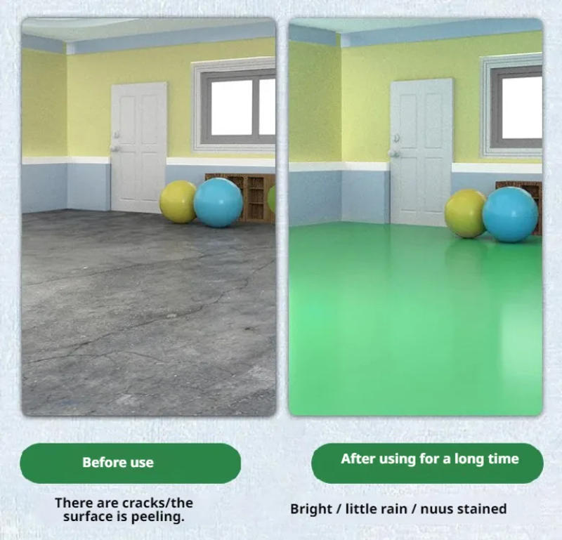 Description Picture 6 of itembright colors coatings Waterbased epoxy floor paint prone to peeling no maintenance Waterborne Epoxy Floor Paint by Jinshijia