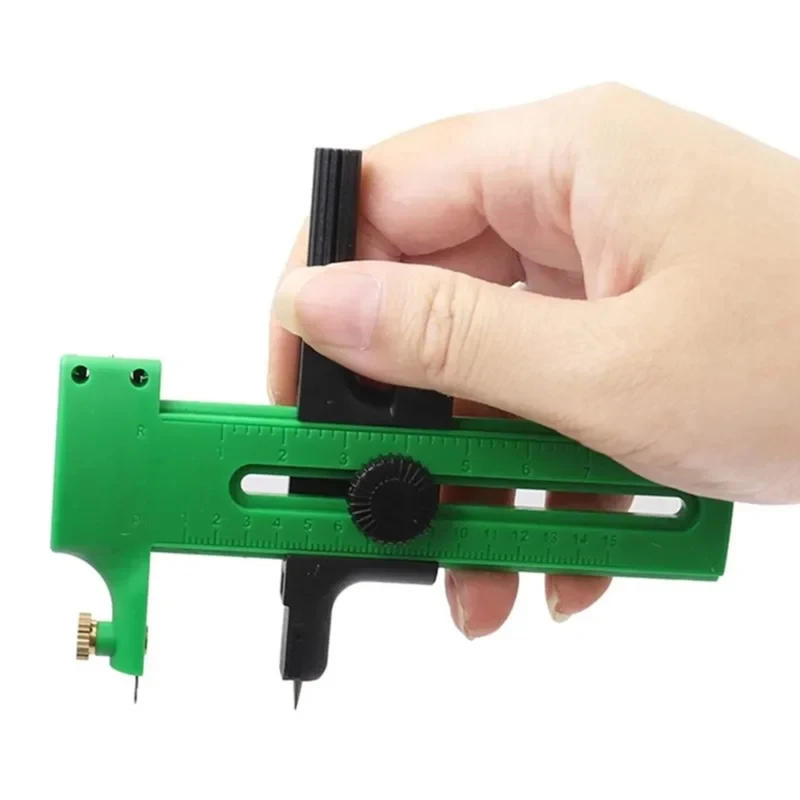 Description Picture 6 of item1PCS Circle Cutter Adjustable Circular Cutting Tool for Making Fabric Crafts DIY Scrapbook Art Craft Tool Circle Paper Cutter