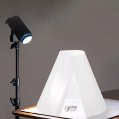 360 Light Cone Photo Flash Diffuser for Product Diffusion Photography Shooting Reflective Alternative  for Jelwery Cosmestics