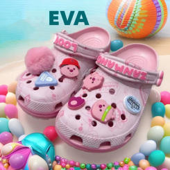 MINISO Loopyed Co Branded Cave Shoes Children'S Beach Sandals Summer Slippers Girls' Casual Shoes Soft Bottom Anti Slip Gifts