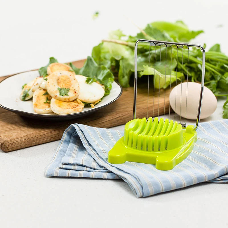 Description Picture 5 of itemKitchen Accessories Egg Slicer Chopper Stainless Steel Fruit Salad Cutter Egg Tools Manual Food Processors Kitchen Gadget ALI426