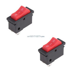 Black Red Electrical Hair Dryer Button On Off Electric Hot Water Bottle Heater 3 Gear Toggle Type