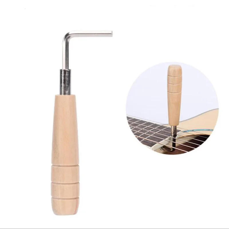 Description Picture 4 of itemGuitar Wrench Hexagon Adjusting Rod Solid Wood Handle Guitar Fingerboard Pitch Adjustment Tool Musical Instrument Accessories1PC