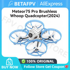 BetaFPV Meteor75 Pro Brushless Whoop Quadcopter Matrix 1S Brushless Flight Controller
