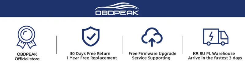 Description Picture 4 of itemOBDPEAK T30 Car DVR Rearview Mirror Camera WIFI Android 12 Dash Cam GPS Navigation Carplay Android Auto Ai Screen Video Recorder