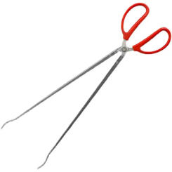 Durable Seafood Hand Tool Stable Octopus Multifunction Stainless Steel Crab Tongs Eels Clip Long Handle Kitchen Anti Slip