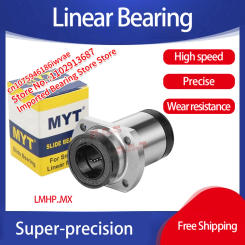CHINA MYT Linear bearing elliptical flange self-lubricating guide bushing LMHP30UU-MX LMHP35UU-MX LMHP40UU-MX LMHP50UU-MX